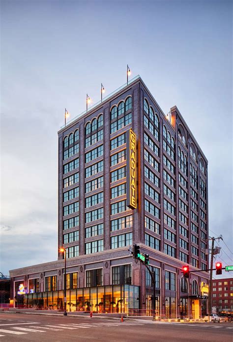 Graduate hotel - Hotel Near University of Iowa | Graduate Iowa City. We are proudly perched on the Ped Mall and a twenty-minute walk from Kinnick Stadium, just ‘cross the river from campus. 